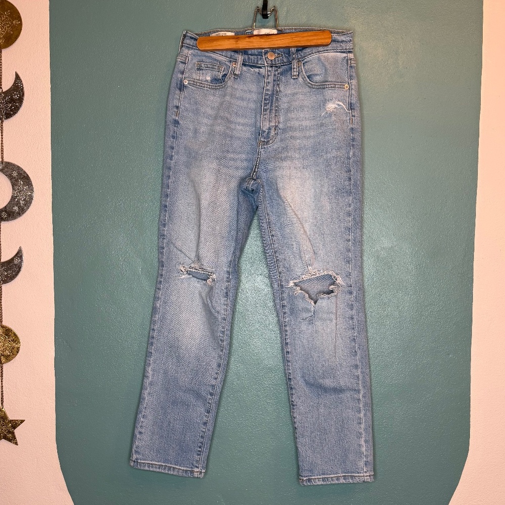 Women’s Universal Thread High Rise Slim Blue Jeans Size 4 Regular
